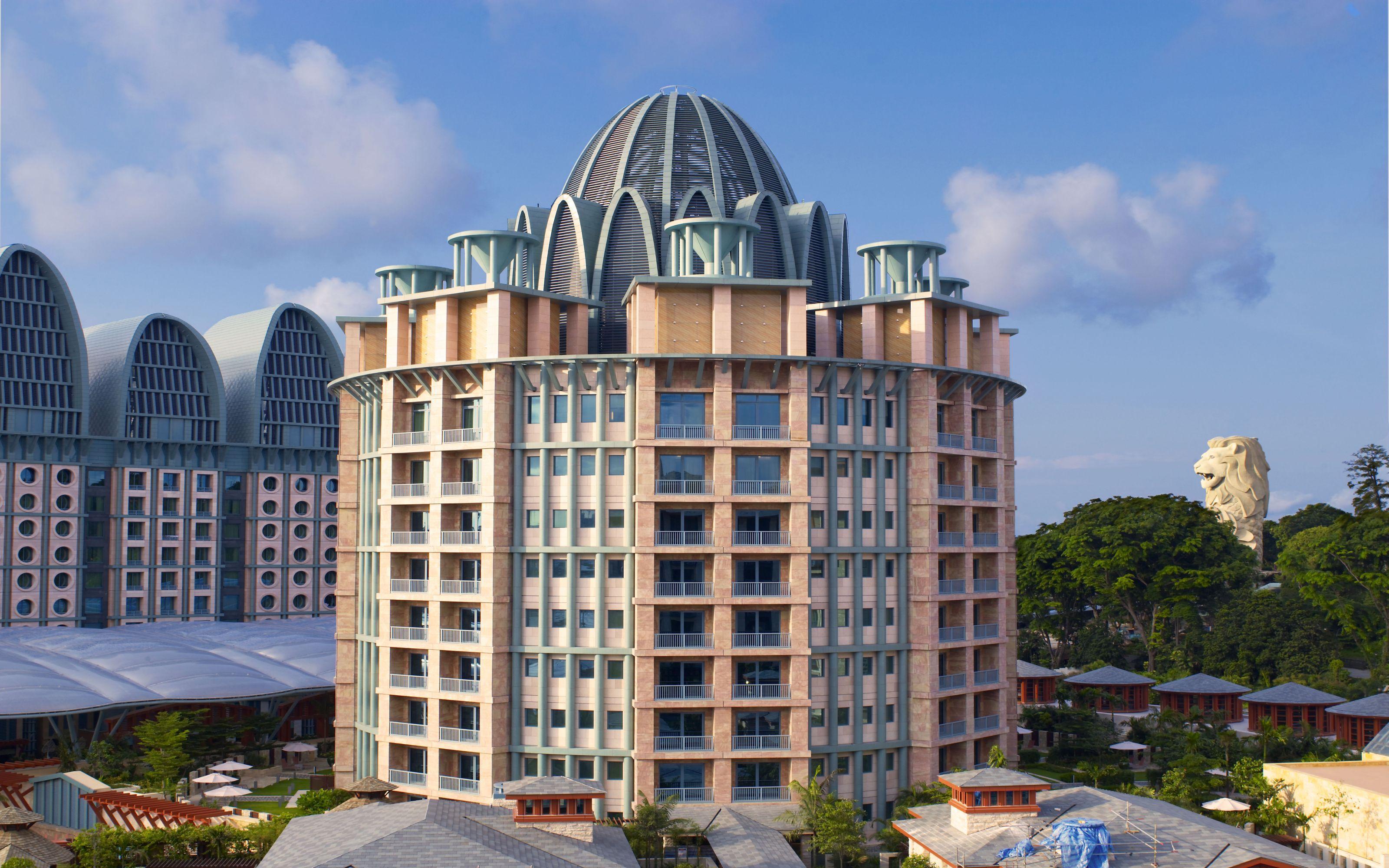Resorts World Sentosa - Crockfords Tower Singapur Exteriér fotografie